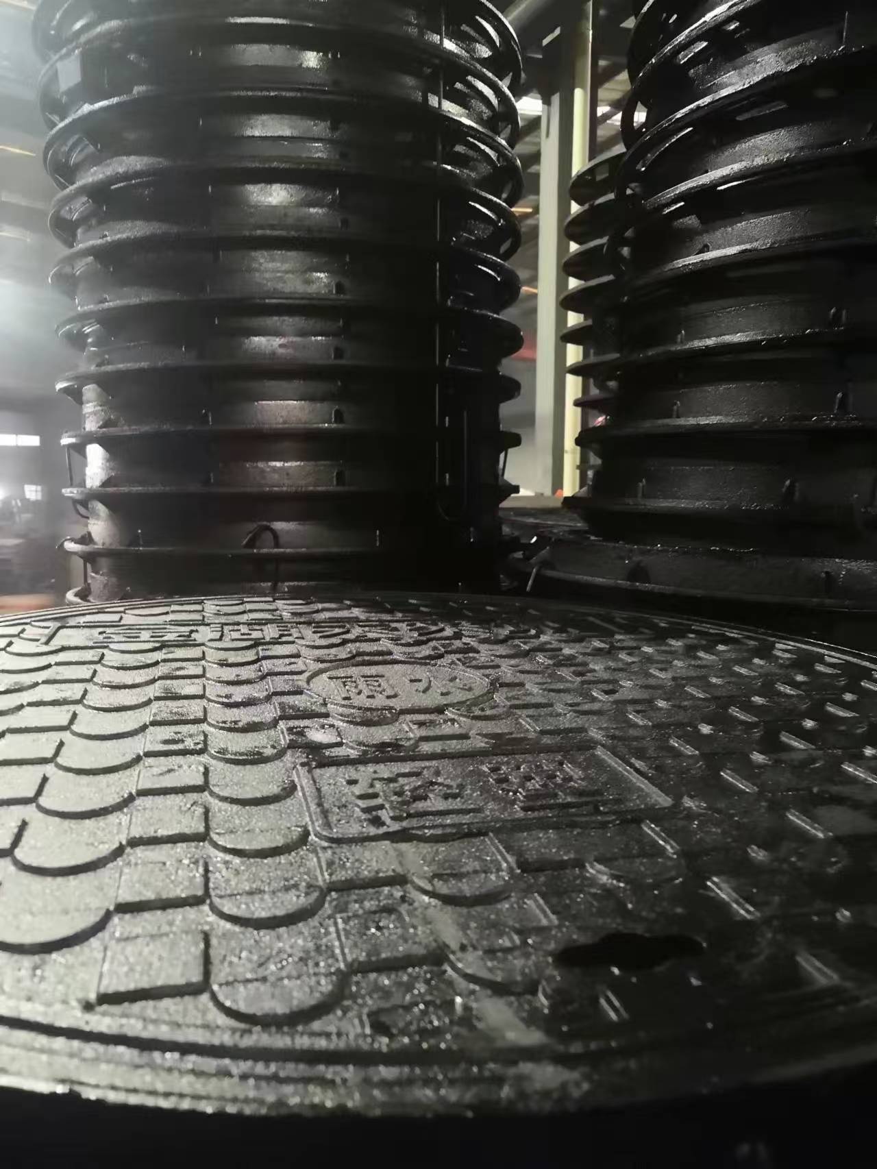 球墨铸铁篦子生产车间实景