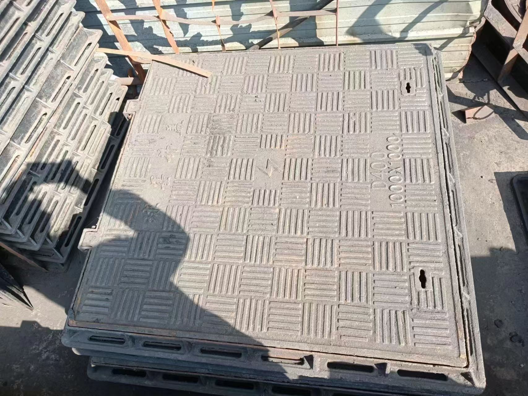 铸铁篦子实拍