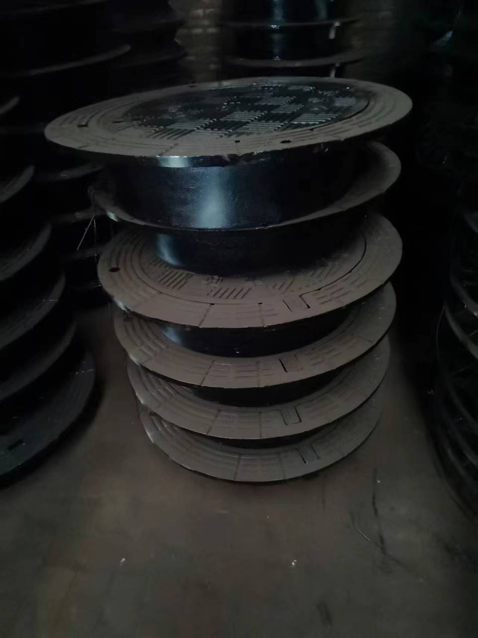 ballast iron grate detail