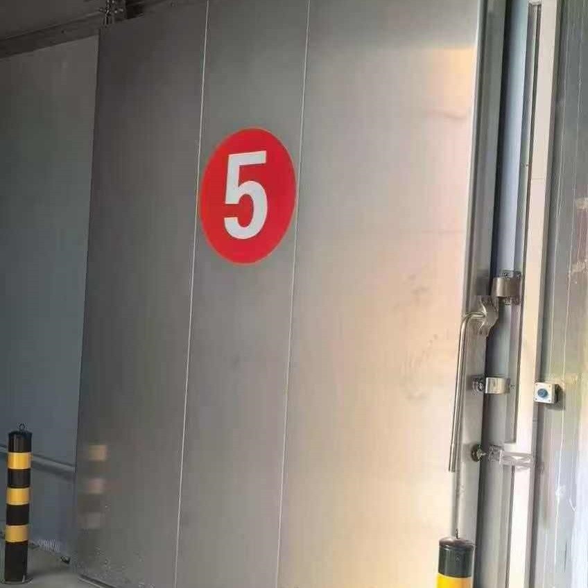 速冻冷库机组装配现场