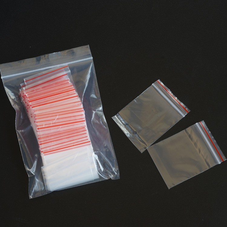 自粘袋微观结构与封贴示意图