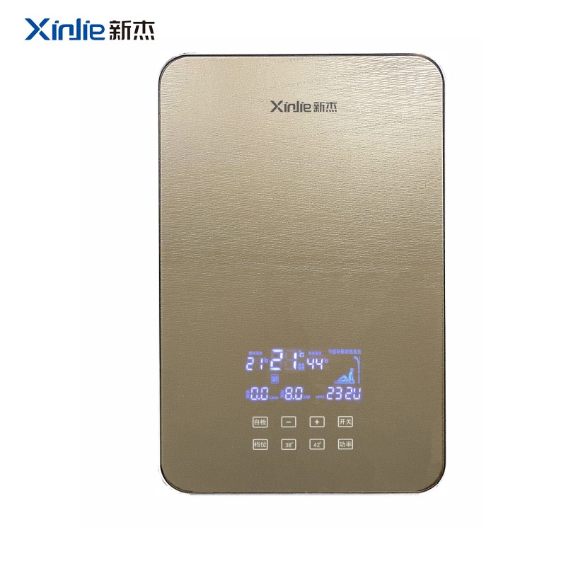 超薄即热式热水器内部结构与加热模组展示