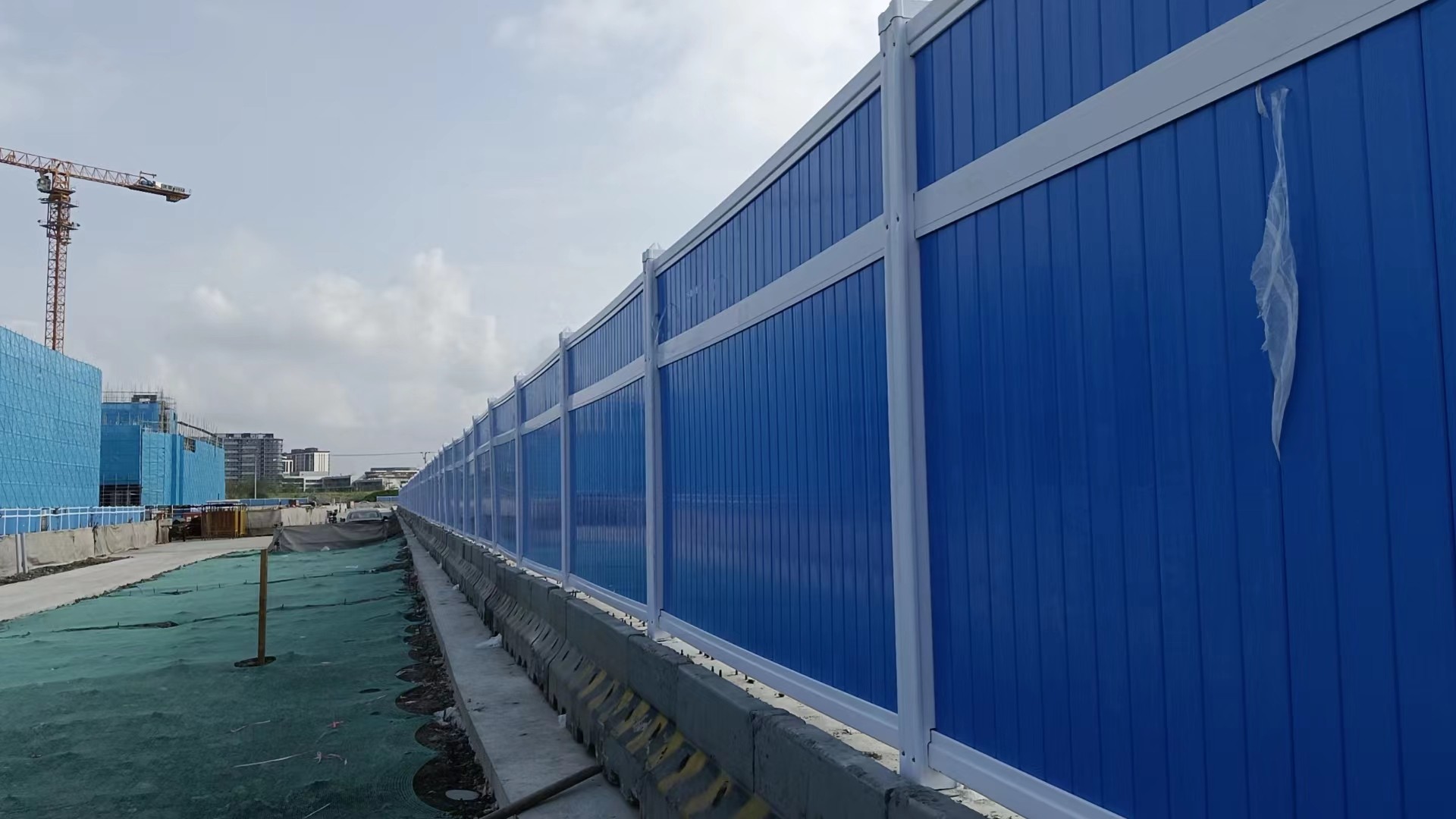 工地围挡实景