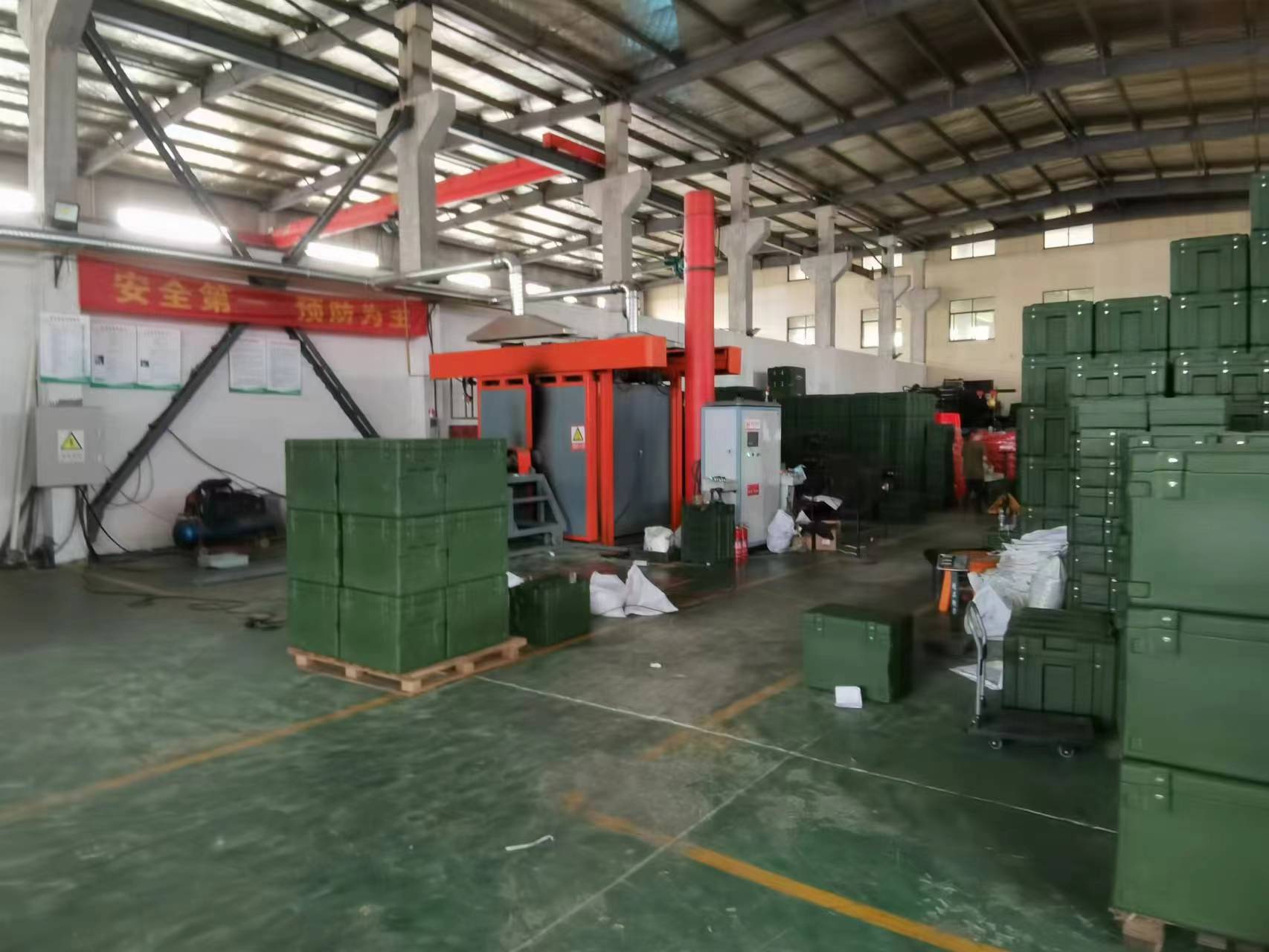 农用设备现场作业示意图