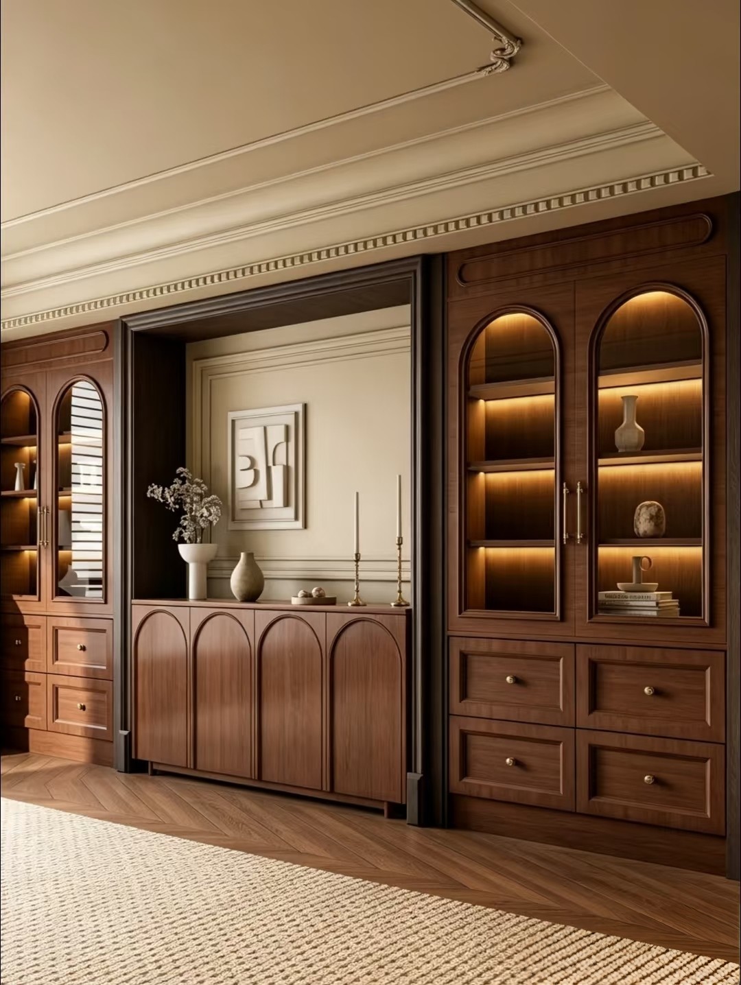 custom woodwork installation