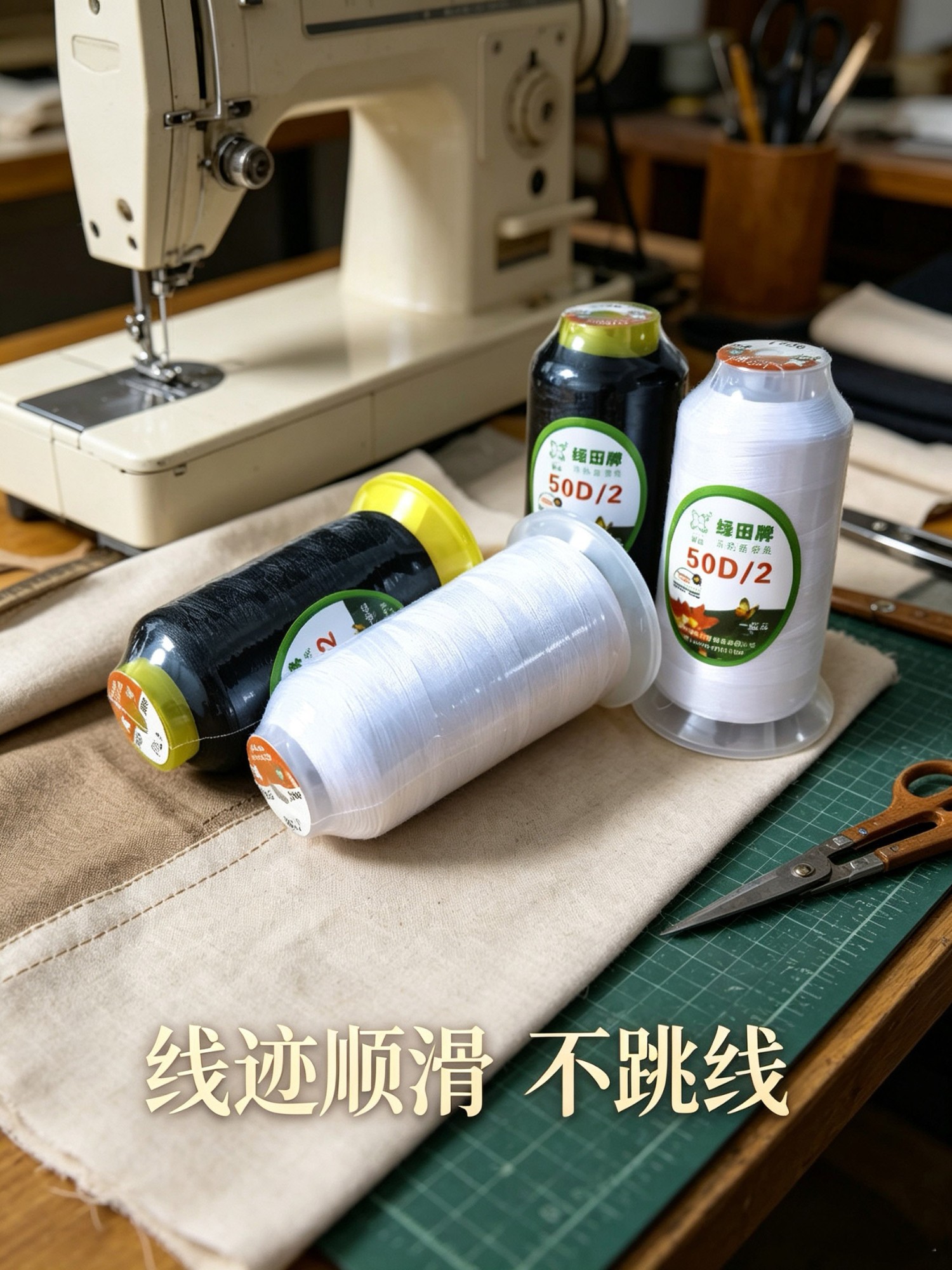 多功能绣线实际应用效果