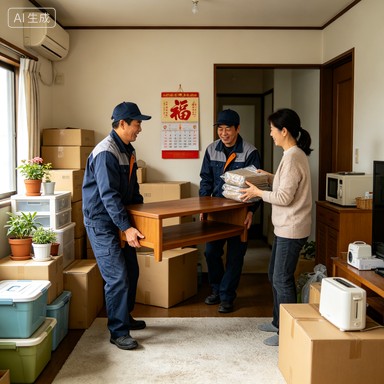 厂房搬迁现场作业