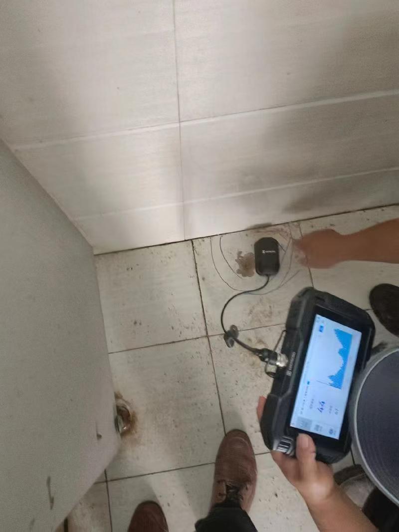 渗漏检测现场