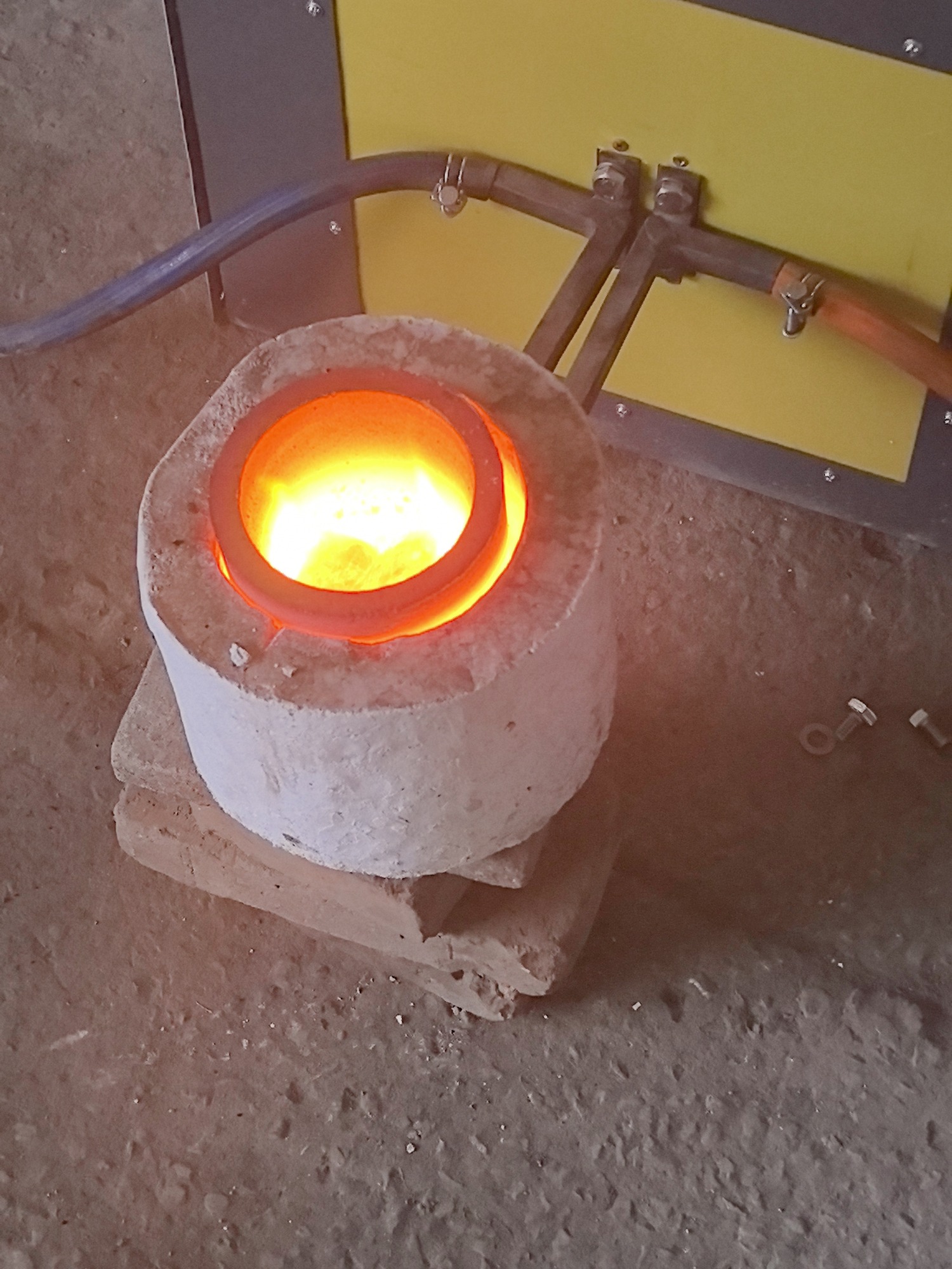 Industrial Furnace Setup