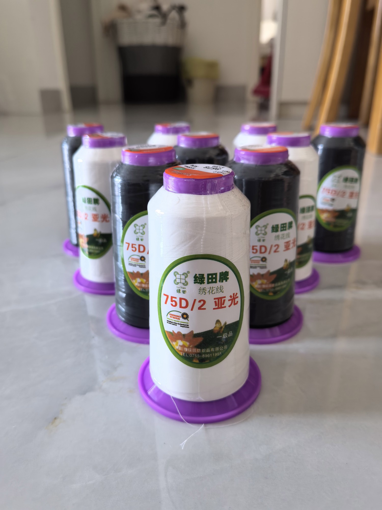 防伪线成品细节展示