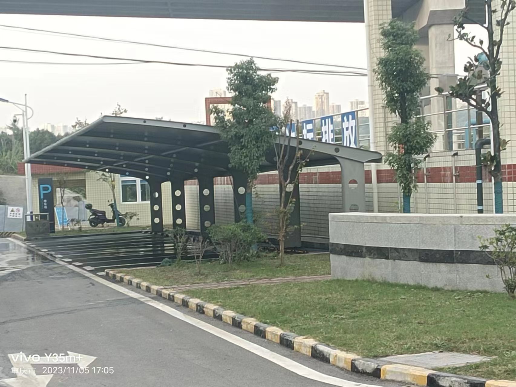 防撞护栏实景