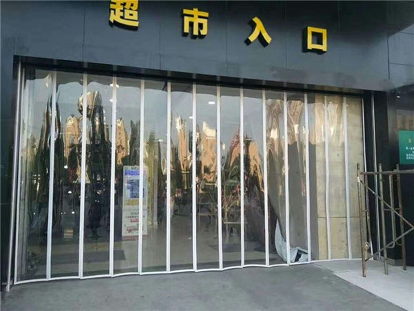 PU棉门帘应用示例