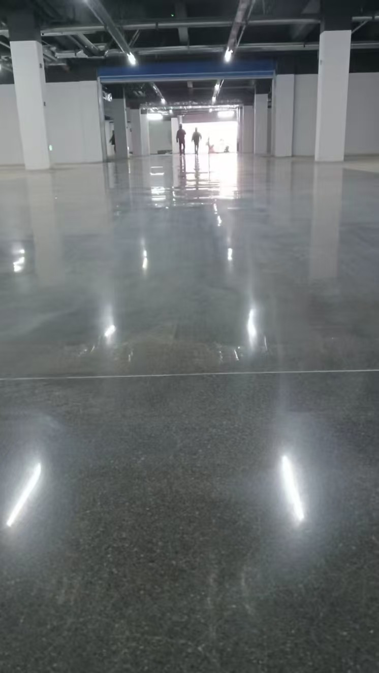 地坪施工现场