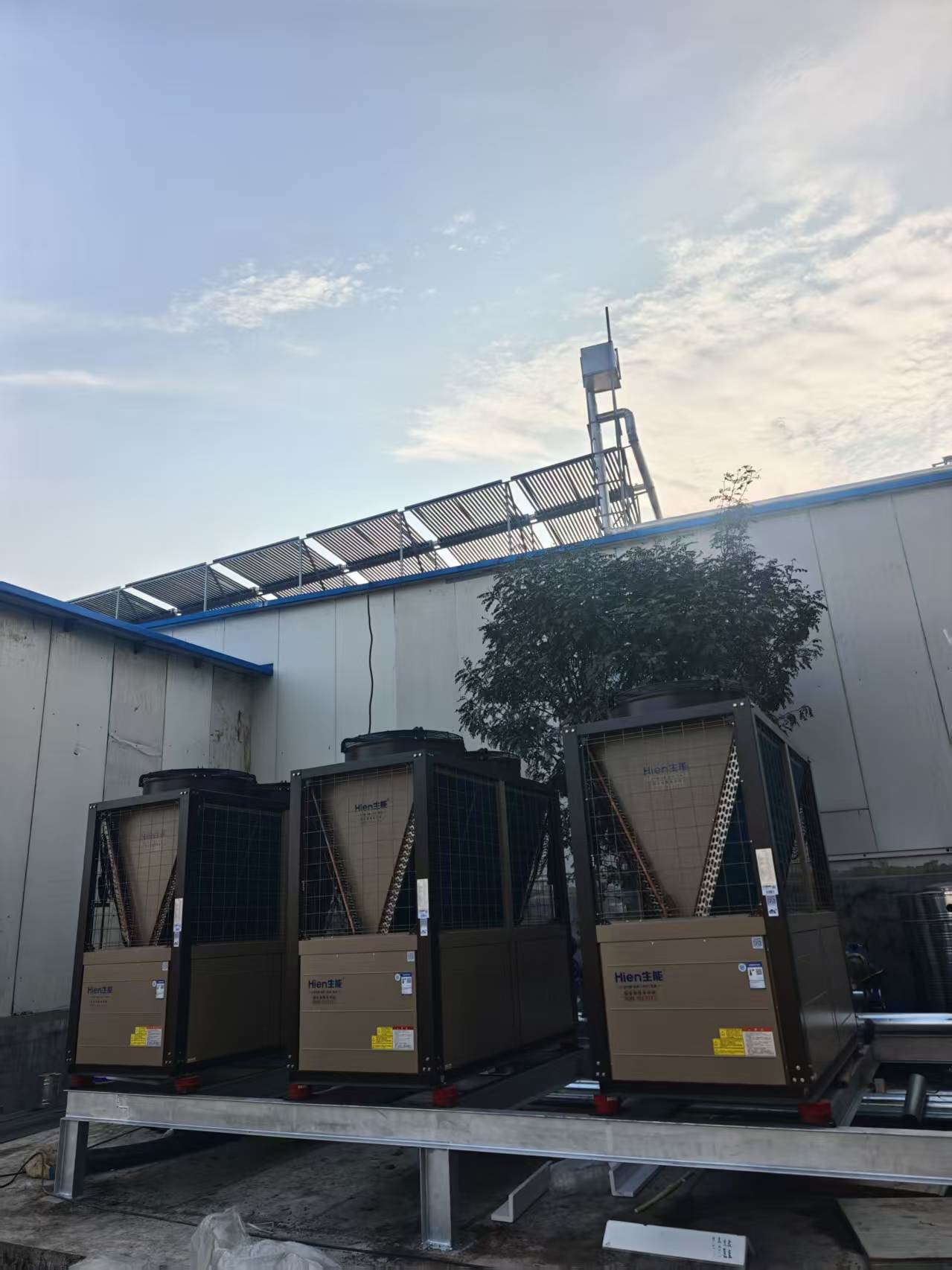 青岛市城阳空气能热水工程