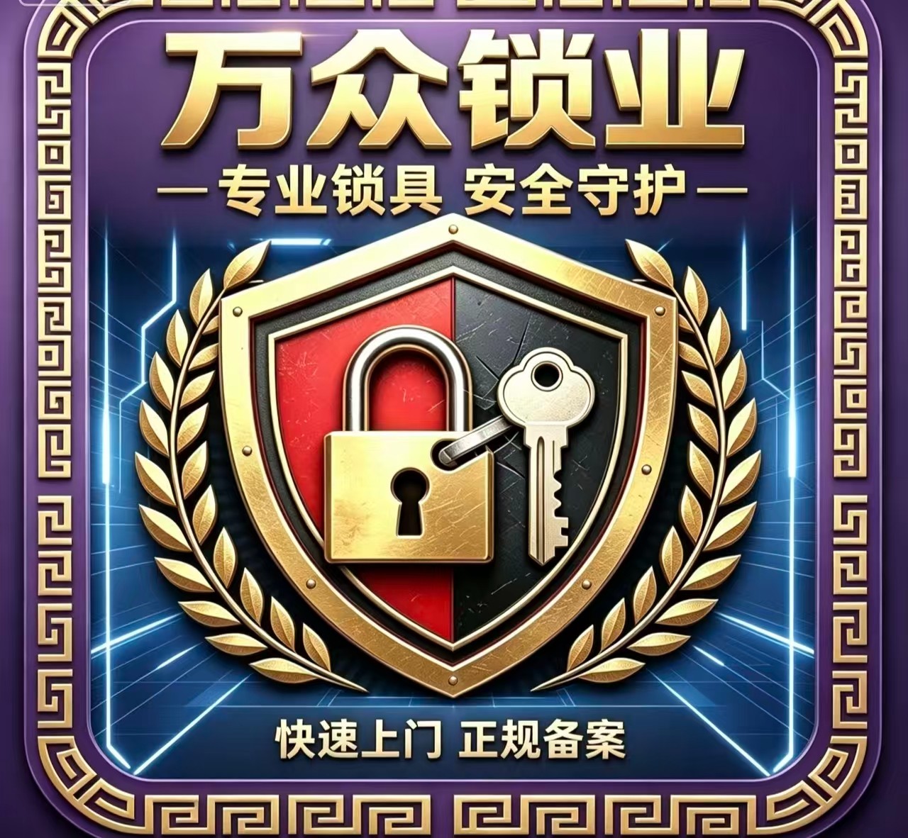 汽车开锁服务现场