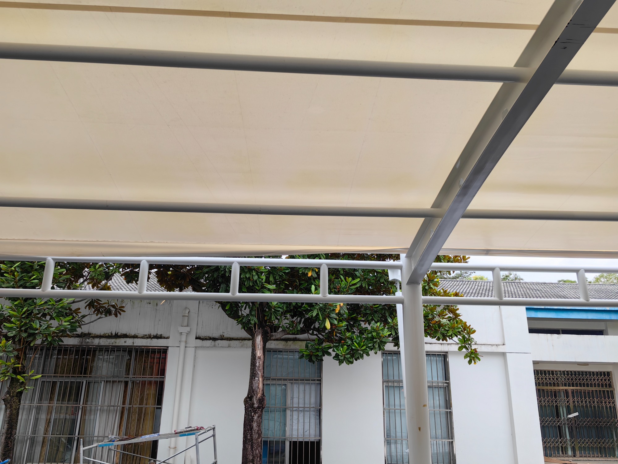 膜结构体育看台雨棚应用场景