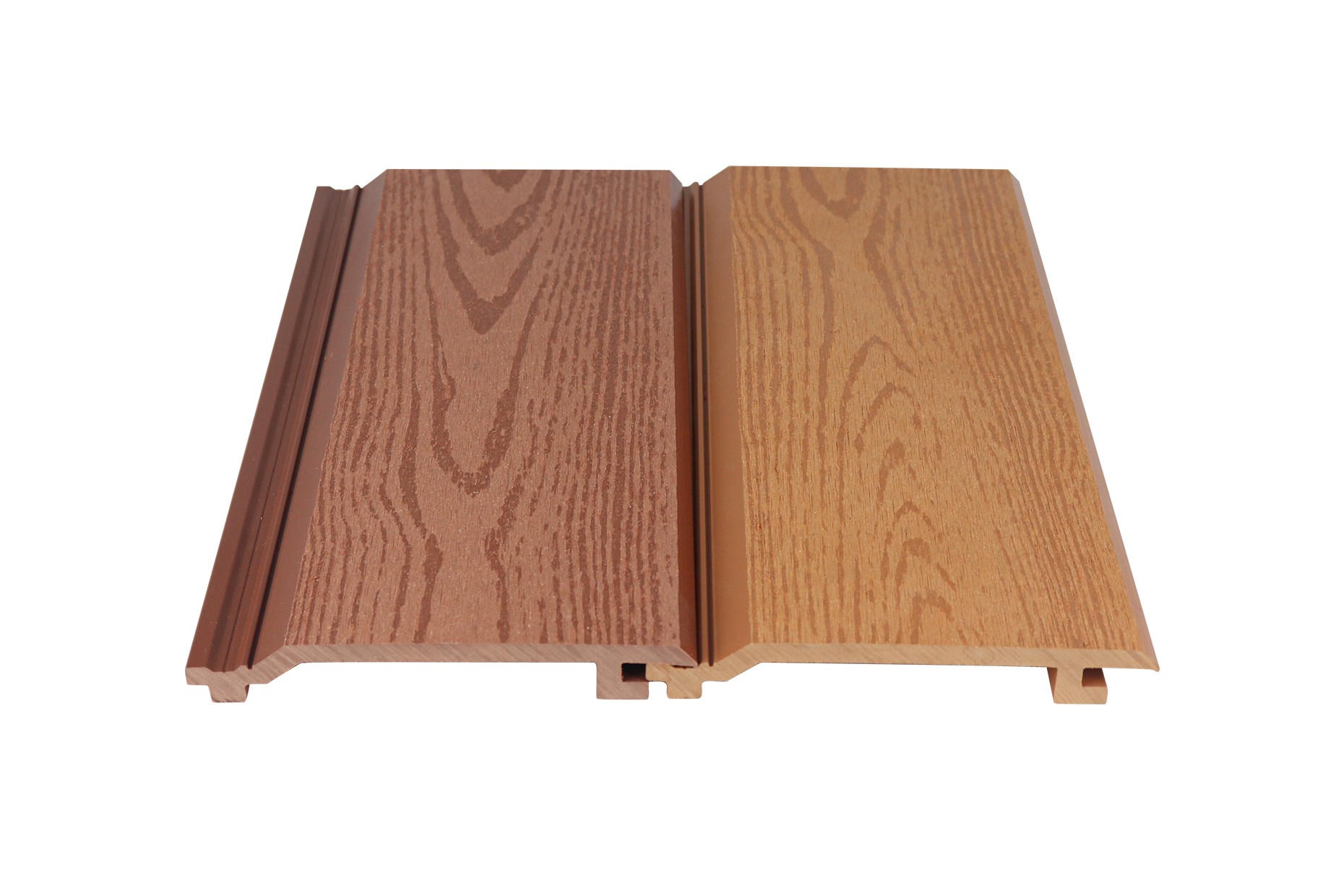 Wood plastic composite floor texture
