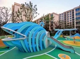 游乐设施实景图