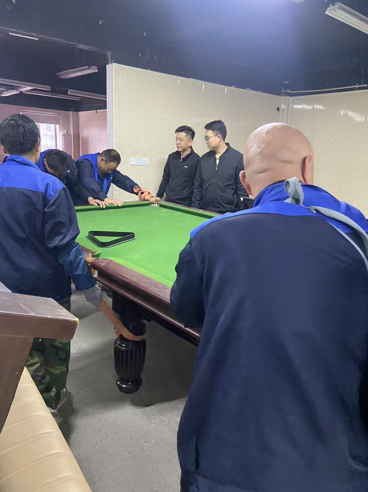 规范化搬迁作业现场