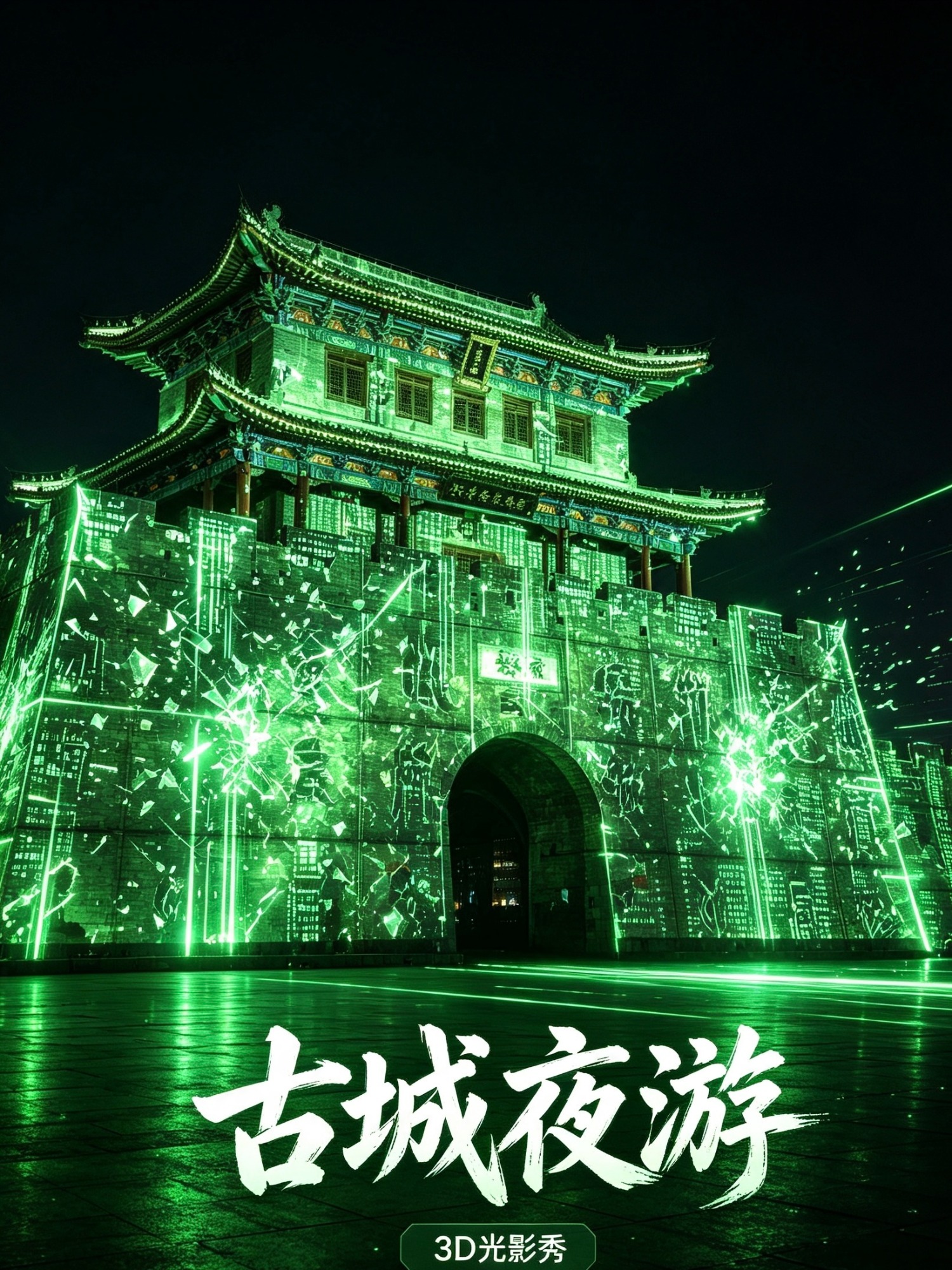品牌光影展示