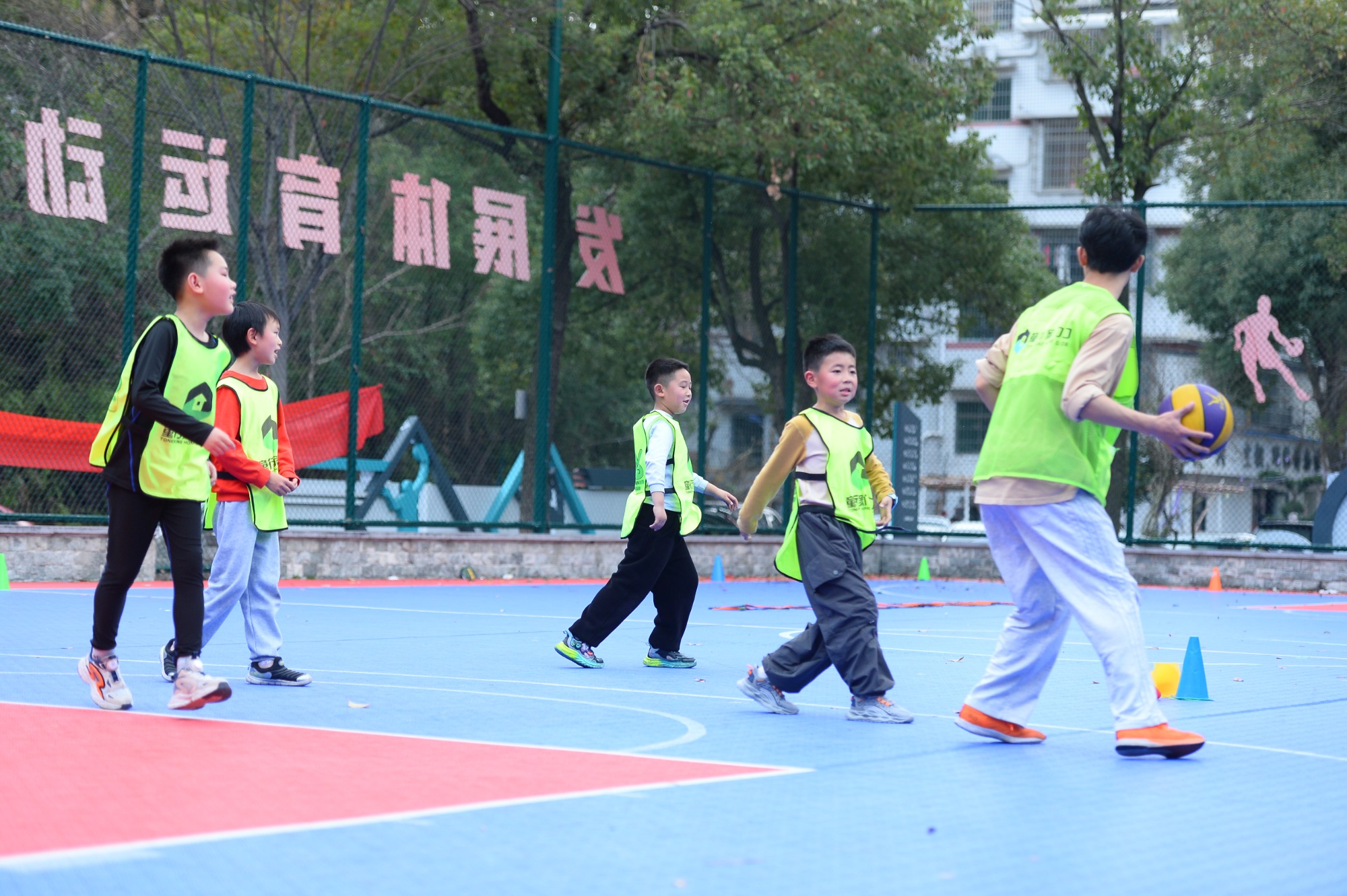 社区上门教学实景
