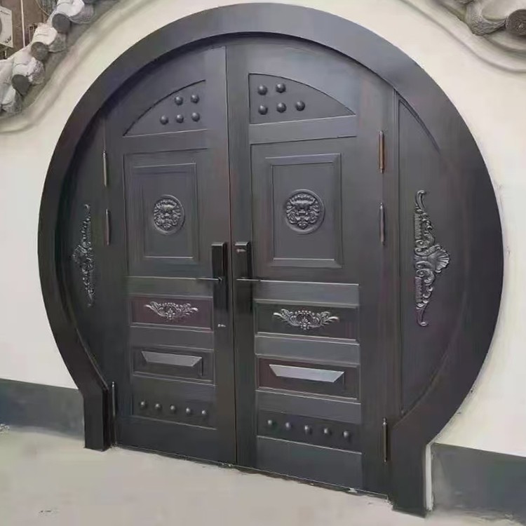 乙级入户门实景安装