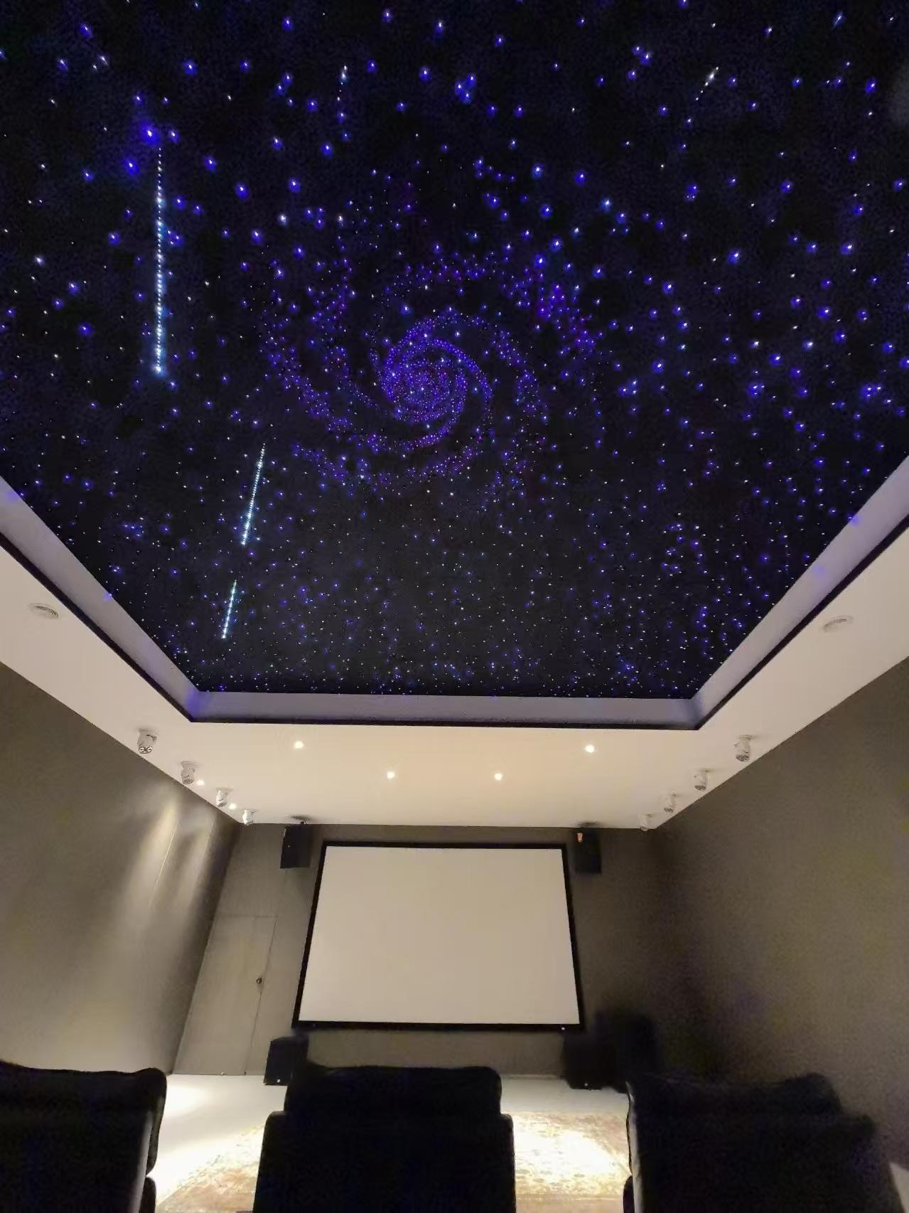 星空吊顶实拍效果图