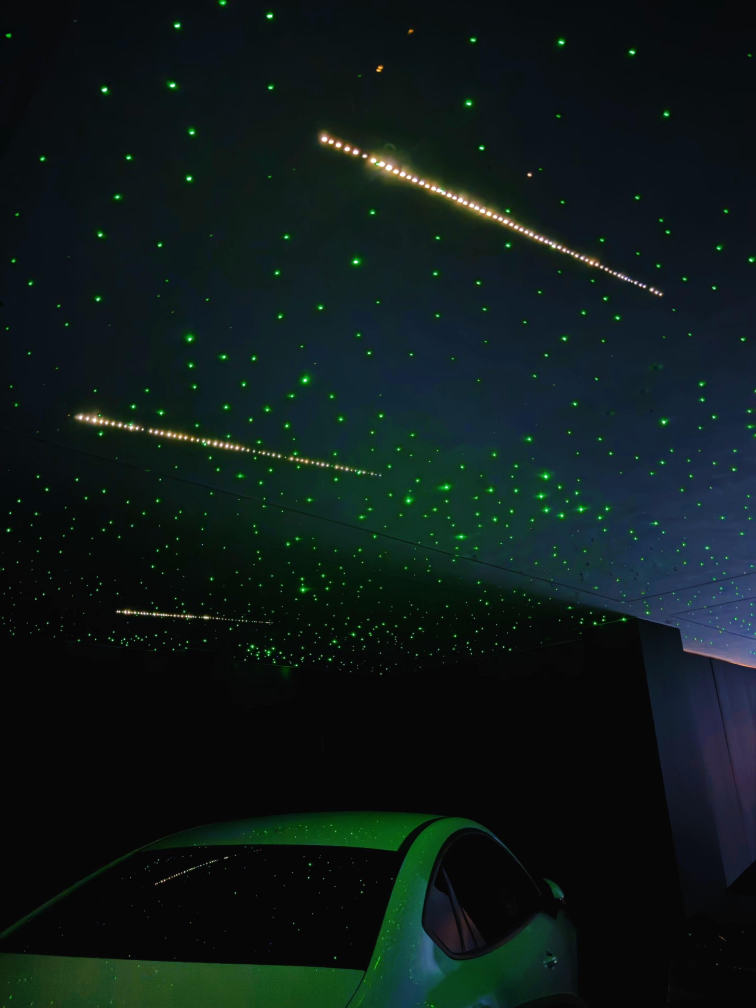 LED星空顶实景
