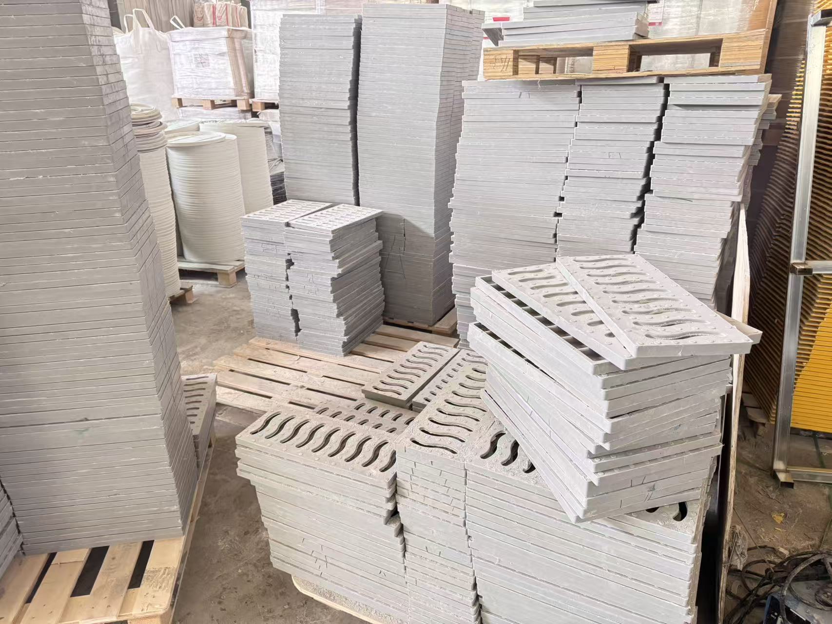 玻璃钢水渠产品示意图