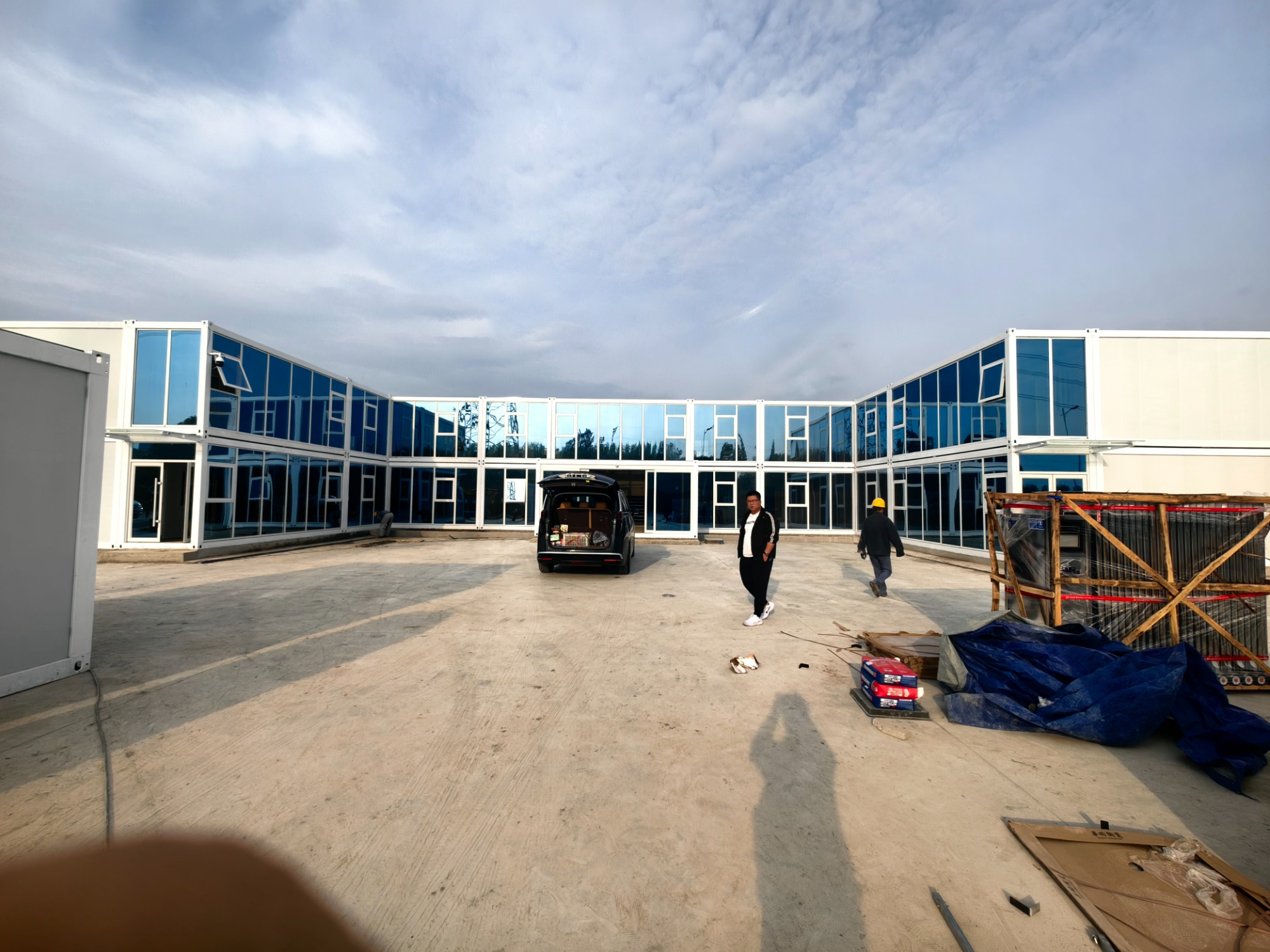 江苏临建项目现场示意图