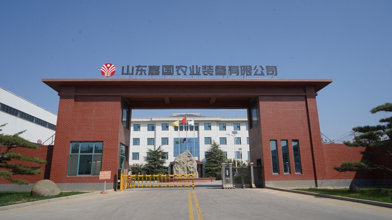 Modern agricultural equipment workshop