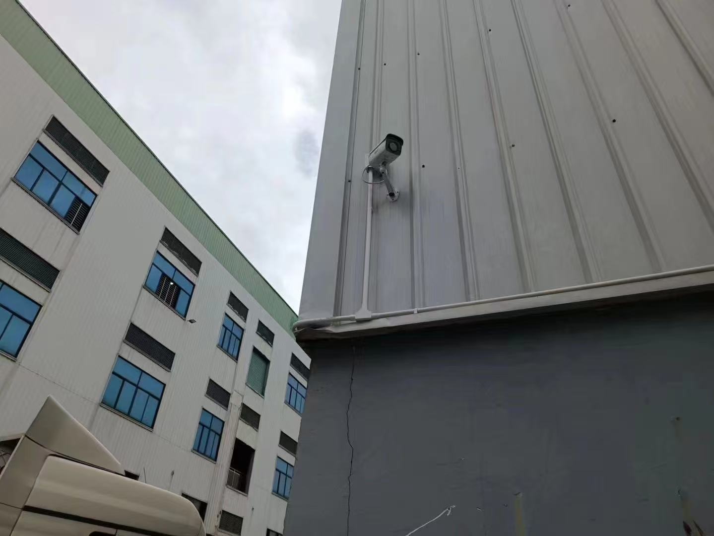 停车场收费管理系统施工现场